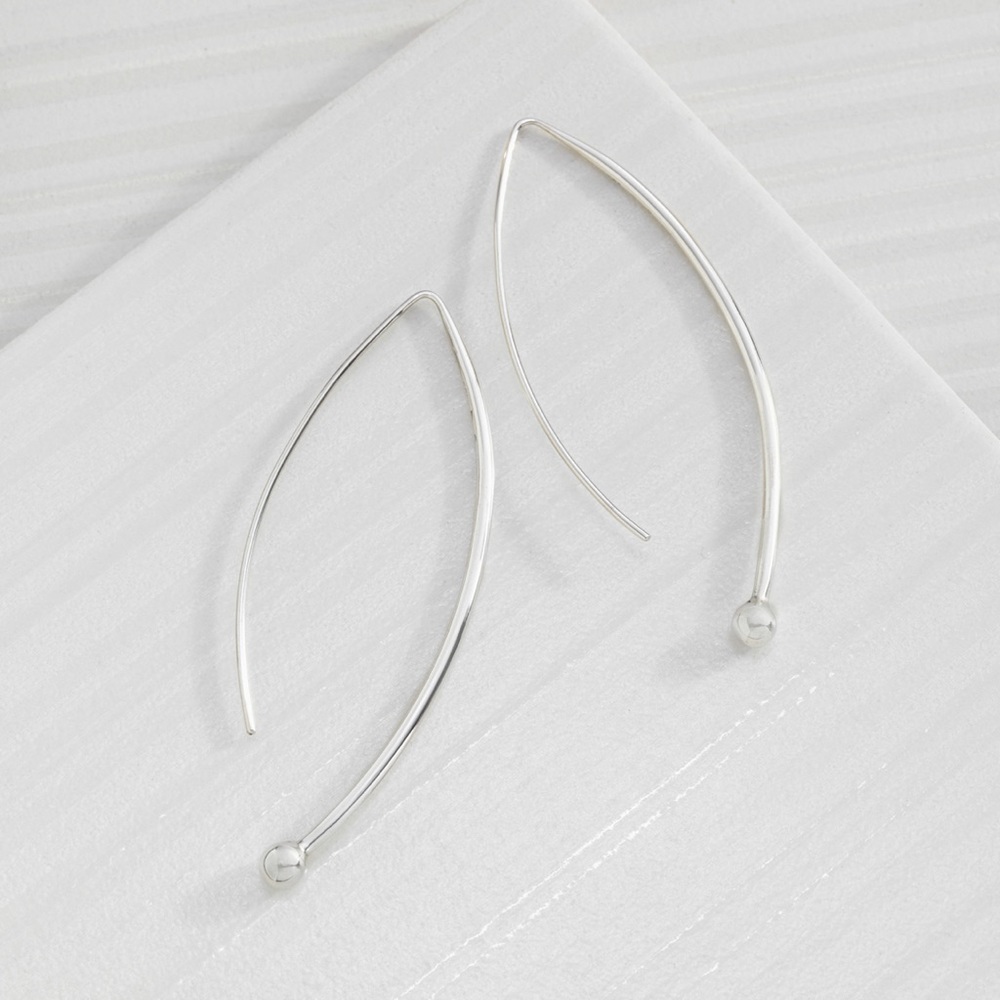 Silpada .925 sterling silver ‘Spheres on wires’ earrings.